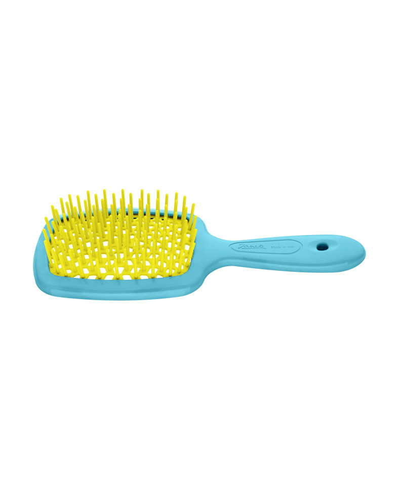 Janeke Spazzola SuperBrush turchese-giallo - cod. 86SP234 TSE