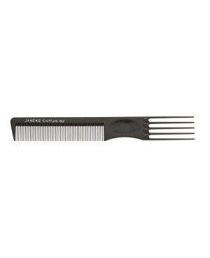 Comb with pick 20,5 cm in titanium  - cod. 59862 TIT