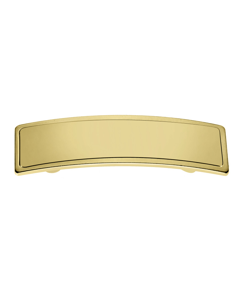 Hair clip 9x2,5 cm gold - JG45020G