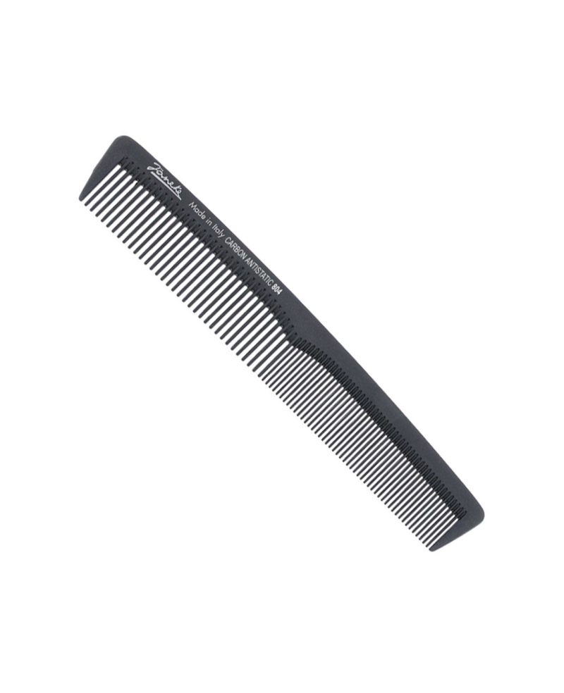 Men's comb 20,5 cm carbon fibre  - cod. 55804
