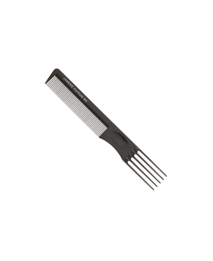 Comb with pick 20,5 cm in titanium  - cod. 59862 TIT