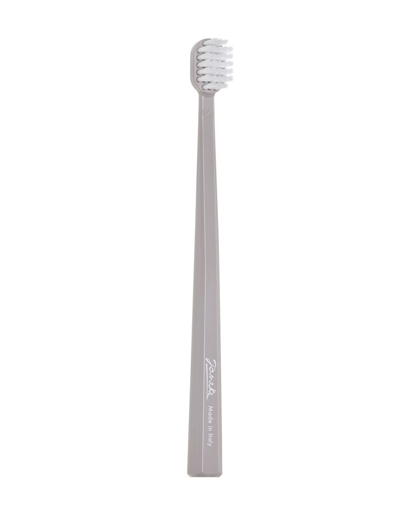 Tooth-brush 17,5x1,8 cm light grey pastel - Cod. 94SP59 GRI