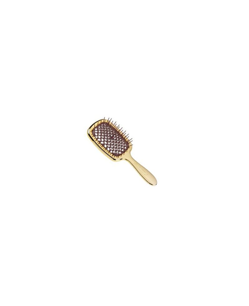 Janeke Spazzola Superbrush rettangolare dorata - cod. AUSP230