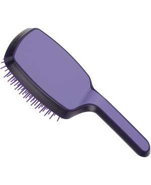Pneumatic Curvy M hairbrush, purple color – code: SP508 VIO
