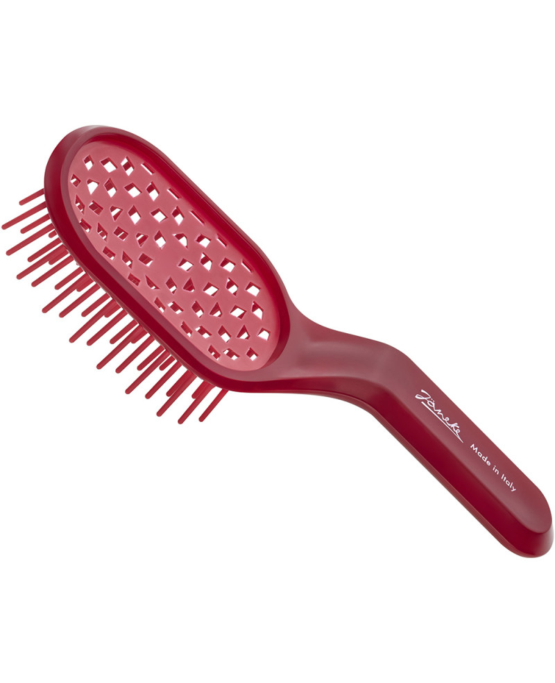 Curvy Bag Vented hairbrush, magenta color - code: SP507.A MAG