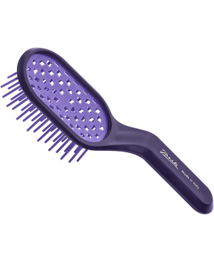 Curvy Bag Vented hairbrush, purple color - code: SP507.A VIO