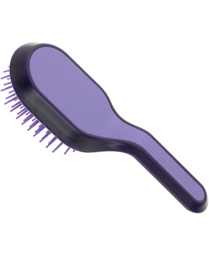 Curvy Bag Air-cushioned hairbrush, purple color – code: SP507 VIO