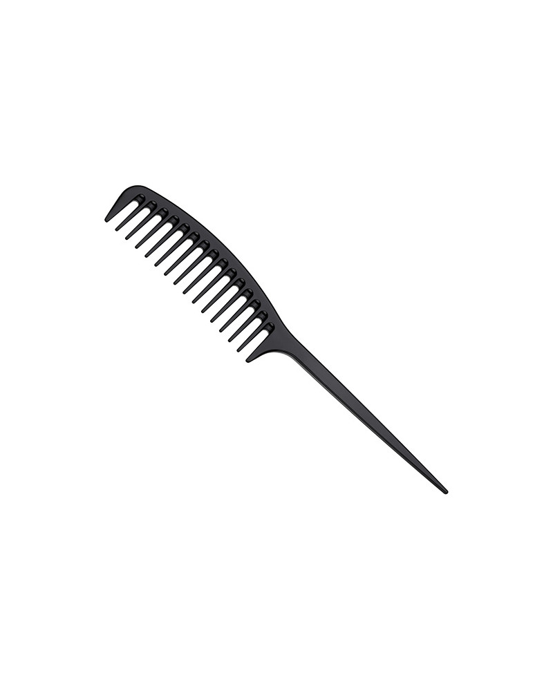 Fashion Comb, gel application comb for styling in black color - 57826 NER