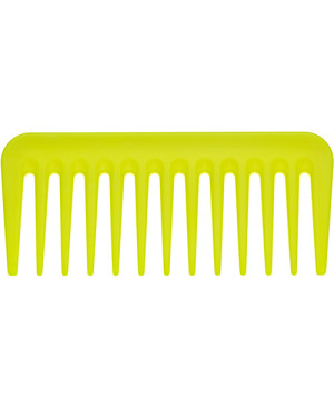 Kit of 6 Small Supercombs, gel application combs for styling in various fluo colors - 82872 ASS