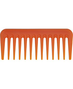 Kit of 6 Small Supercombs, gel application combs for styling in various fluo colors - 82872 ASS