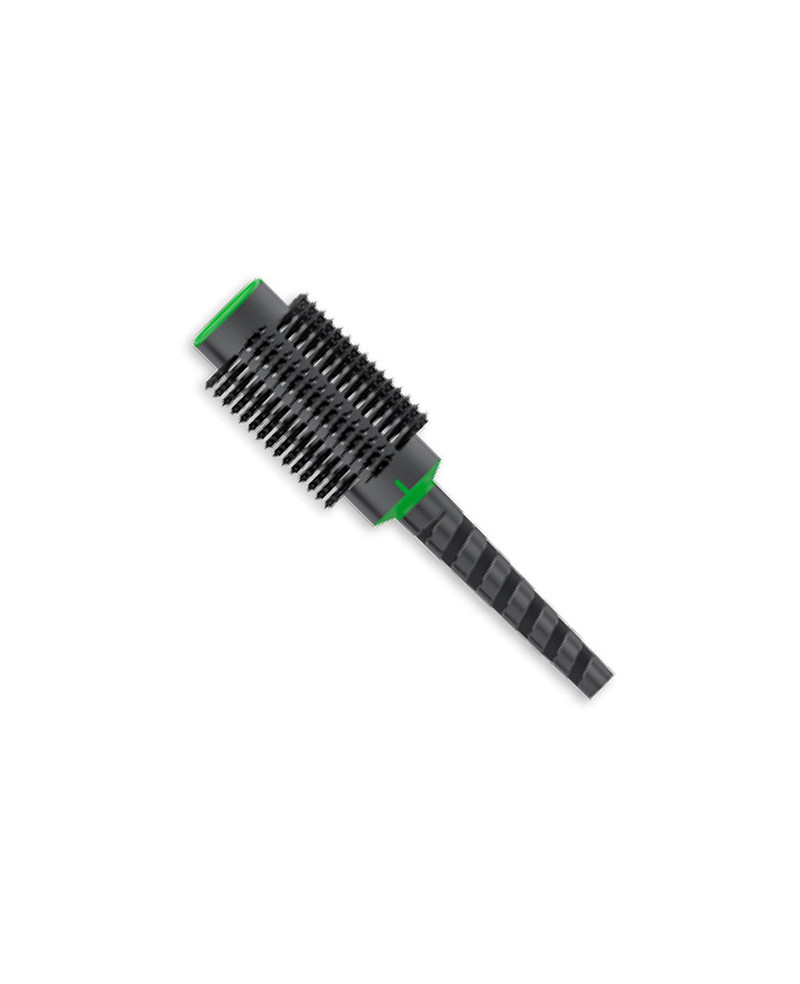 Thermal round Spiral brush, black and green color, diameter 65 - code:  SP514C-ALM