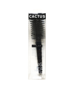 Spazzola Cactus ventilata volume estremo, colore nero e turchese – cod. 71SP505 TSE