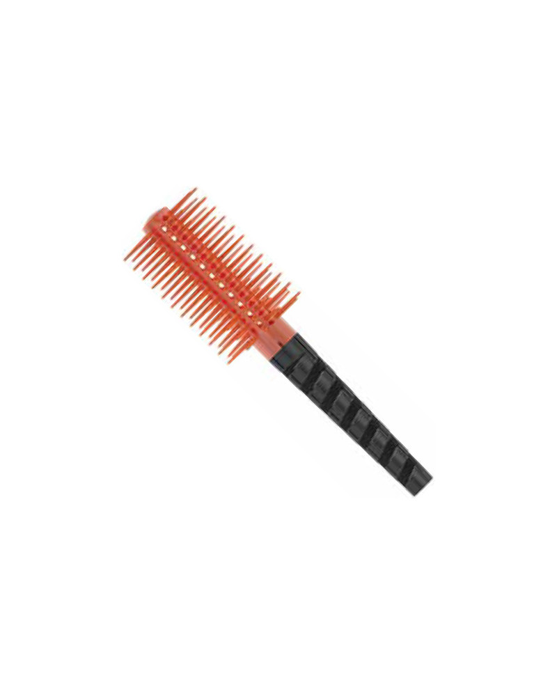 Extreme volume vented Cactus brush, black and orange color – code: 71SP505 ARA