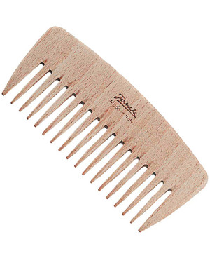 Beech wide-teeth styling comb - Cod. LG362N