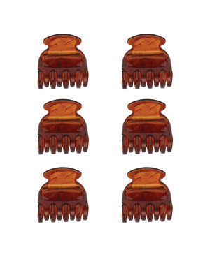 Kit of 6 hair clips - code JG71106 DBL