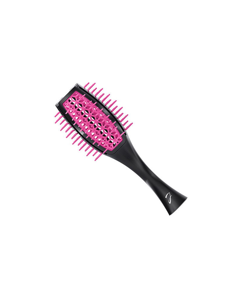 Vented Tulip brush, more hair volume, bicolored black and hot pink - code: SP503 NF