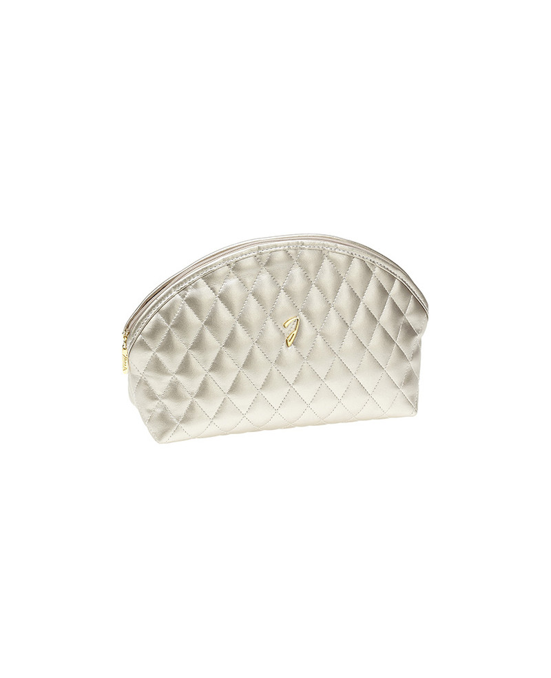 Medium quilted pouch, bronze color - code: A6111VT BRO