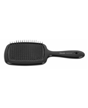 Tangler hairbrush with moulded pins, black - 71SP227 NER