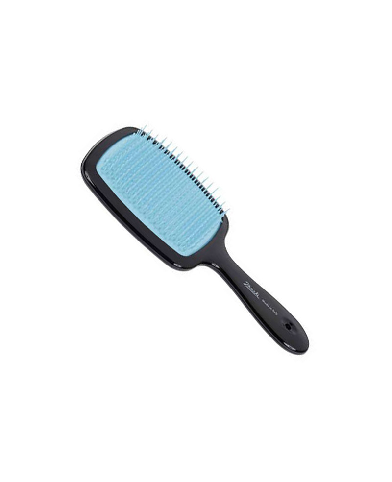 Tangler hairbrush with moulded pins, light blue - 71SP227 TFF