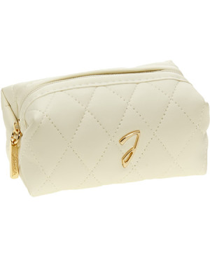 Small quilted pouch, beige - code: A6134VT BEI
