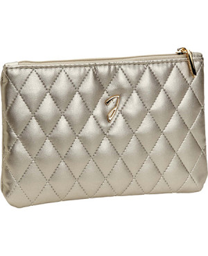 Medium quilted pouch, bronze color - code: A6131VT BRO