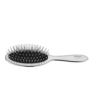 Air-cushioned brush, silver color - code: CRSP22N