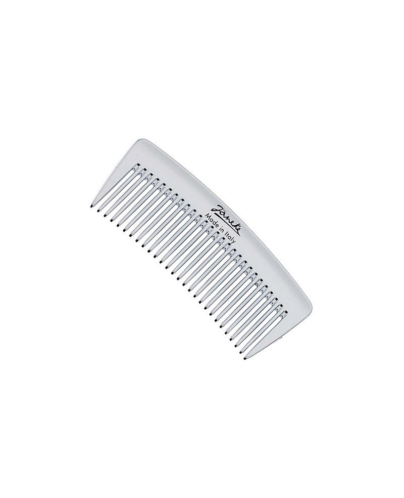 Wide-teeth styling comb, silver color - code: CR855