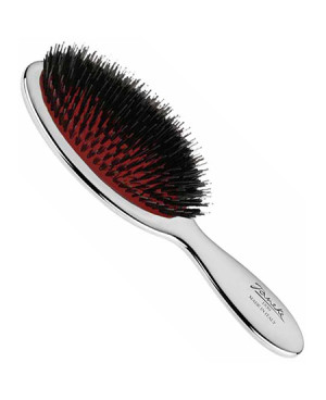 Small brush with bristles and nylon reinforcement, silver color - code: CRSP21M