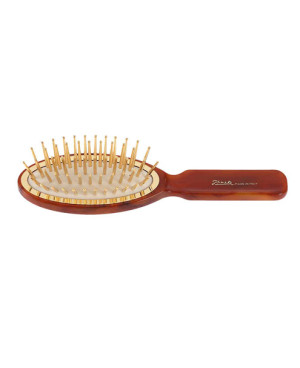 Small oval hairbrush, tortoise-shell color - code: SP09G DBL