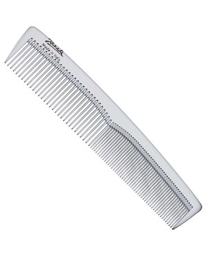 Toilette comb, bigger size, silver color - code: CR803