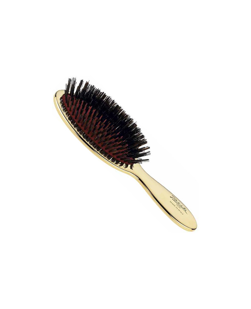 Small brush with bristles, gold color - code: AUSP21SF