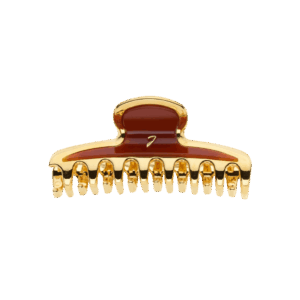 Pinza piccola bordata oro Jäneke tartaruga comoda e sicura