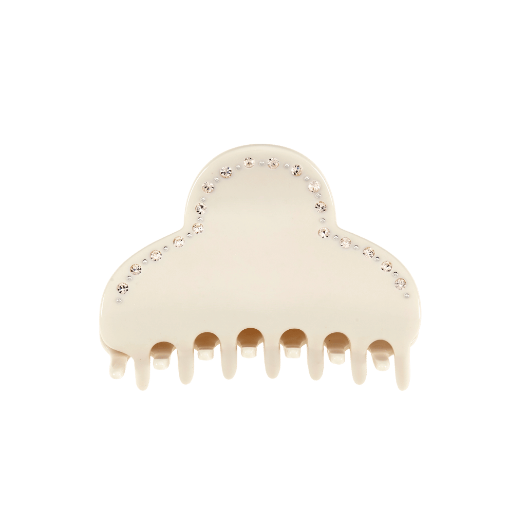 Pinza piccola con cristalli Jäneke brillante e compatta per look raffinati