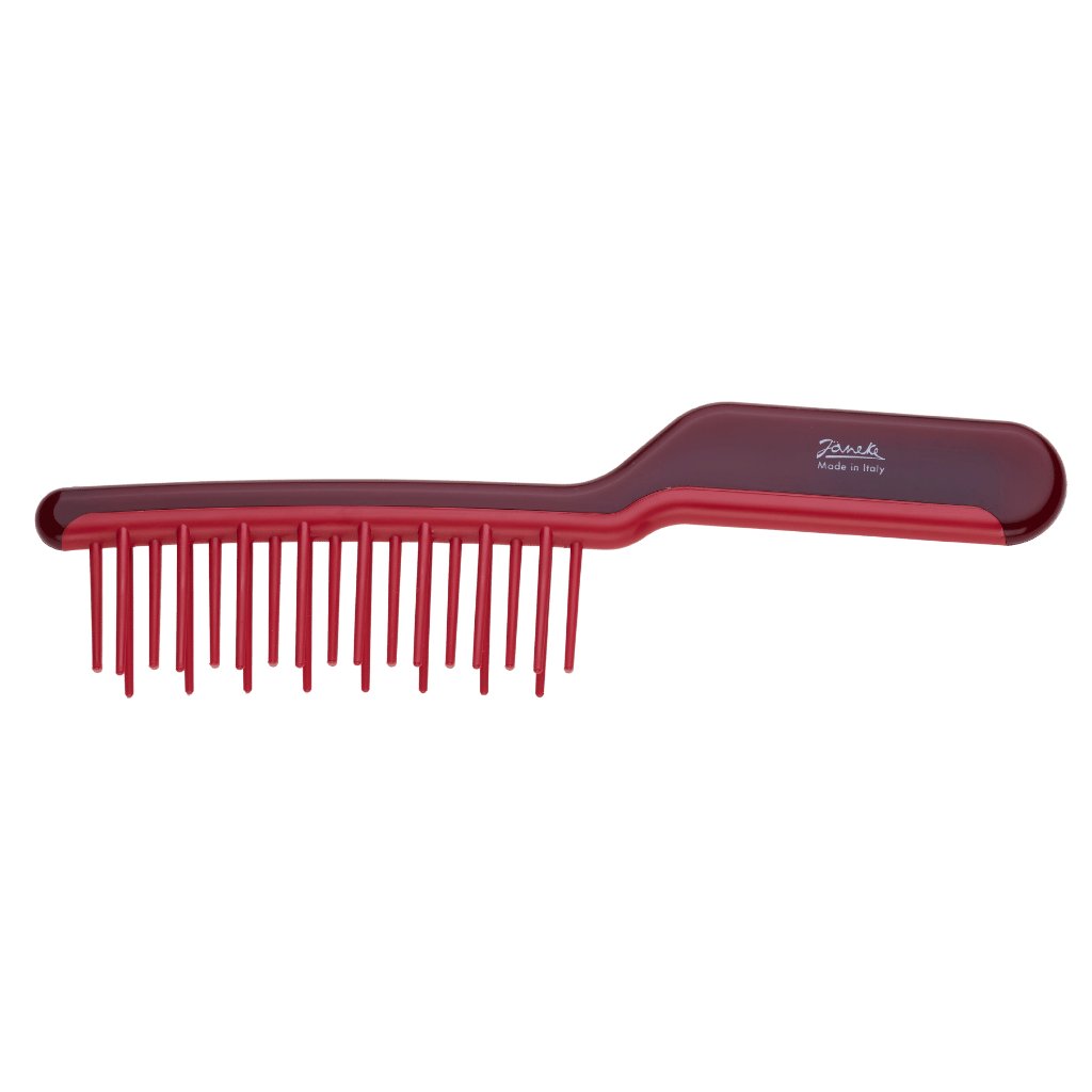 Spazzola curva J Brush magenta districante Jäneke