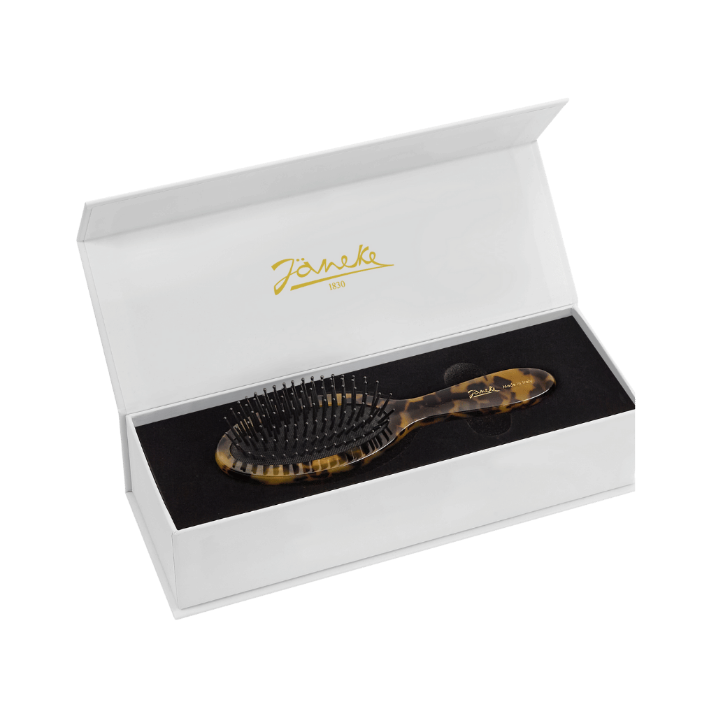 Scatola regalo Jäneke con spazzola Tokyo piccola da borsetta lusso