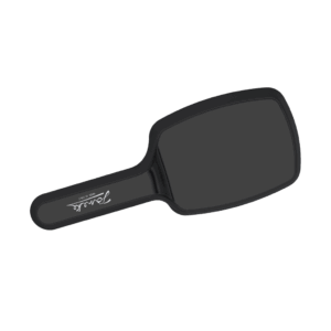 Spazzola Curvy M nero Jäneke pneumatica ergonomica per piega delicata