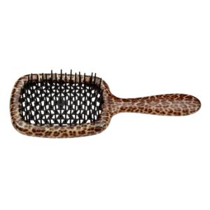 Spazzola Superbrush maculata nera effetto leopardato Jäneke
