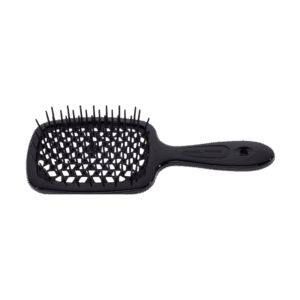 Spazzola Superbrush nero Jäneke districante anti-strappo a nido d'ape